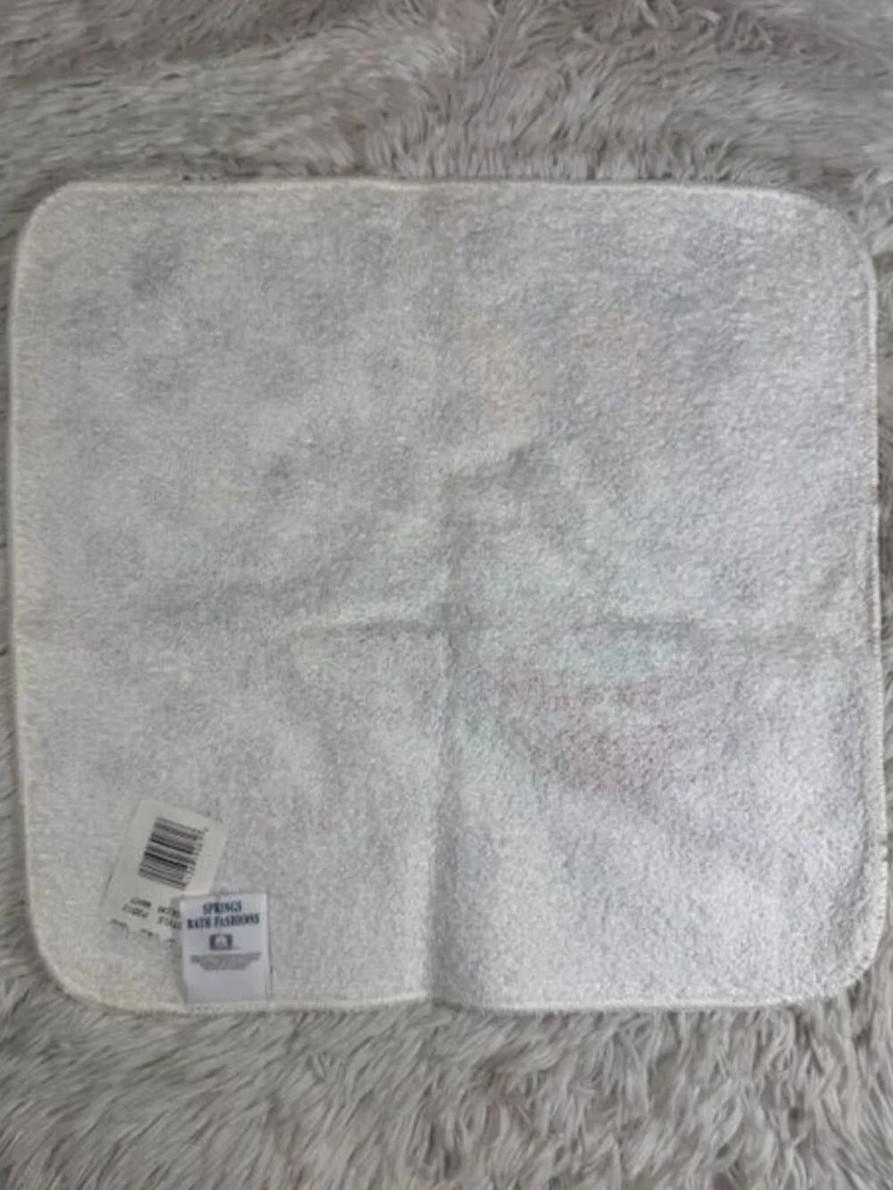 Vintage 2pc NASCAR Jeff Gordon Signature 24 Checkered Flag Cotton Wash Cloths